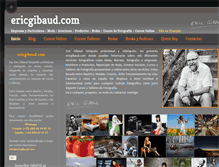 Tablet Screenshot of ericgibaud.com